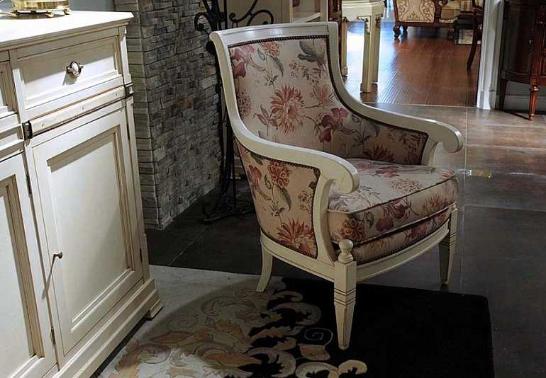 Кресло Cambridge, ткань / кожа