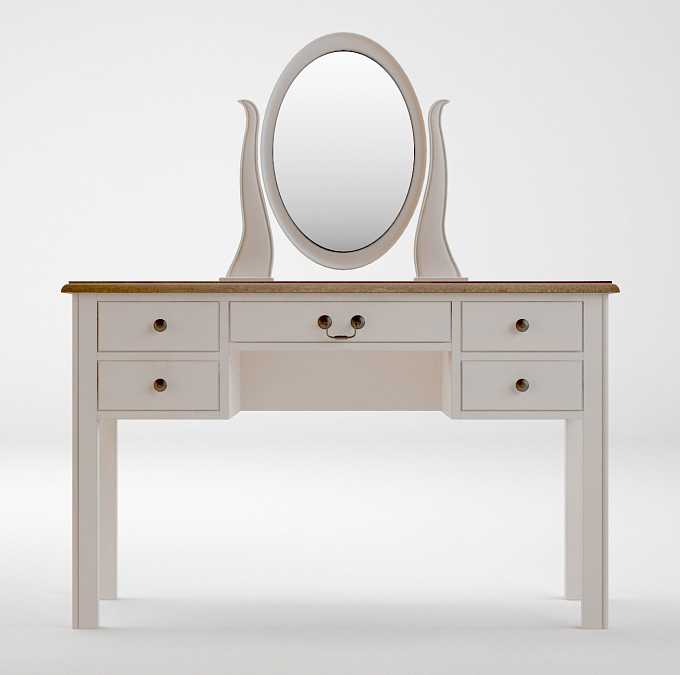 купить туалетный стол с зеркалом olivia beige ga2006etg/c