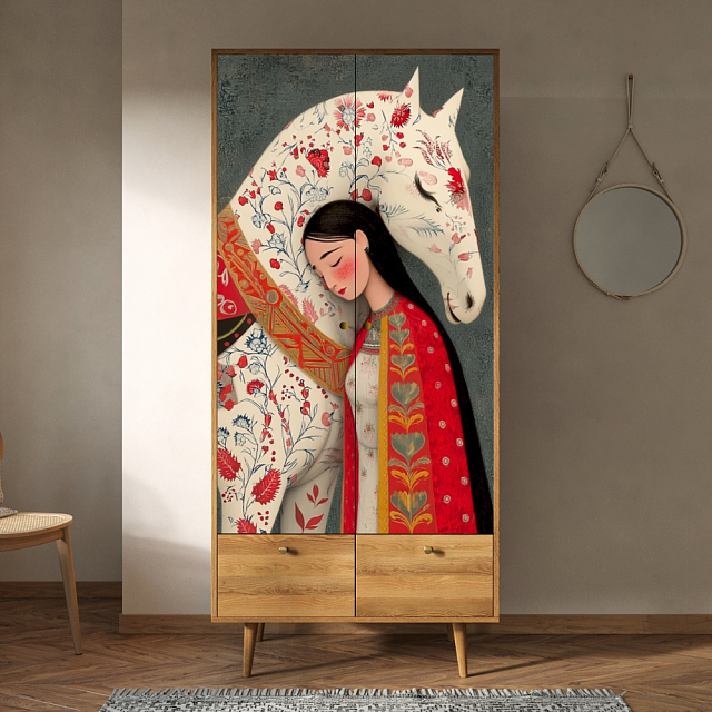 купить шкаф двухстворчатый "berber" bb16/art13