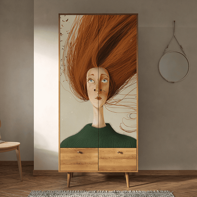 купить шкаф двухстворчатый "berber" bb16/art1