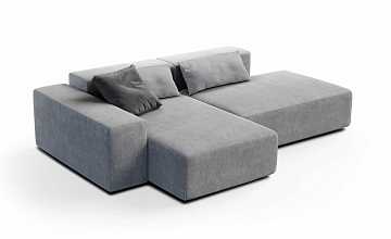 Диван Cubo с оттоманкой