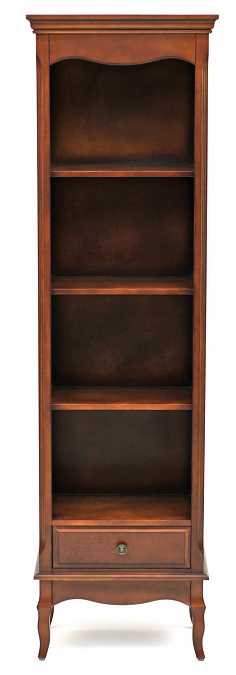 Узкий книжный стеллаж Provence