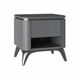 Тумба прикроватная на ножках Luna Маренго