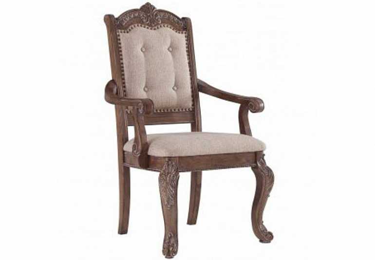 стул обеденный с подлокотниками charmond d803-01a
