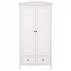 Шкаф 2-дверный Majessa White