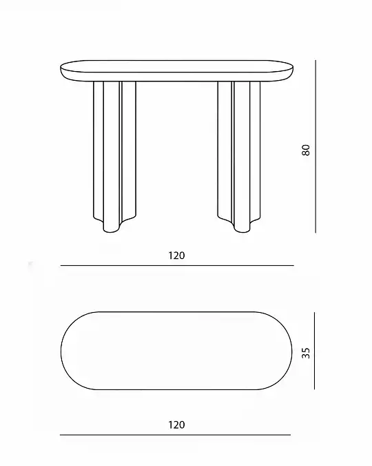 купить тёмно-красная консоль "салли"