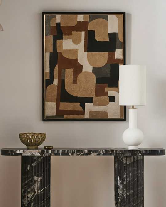 купить белая настольная лампа "коэн"