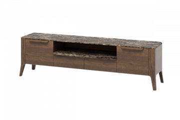 ТВ-тумба с полкой Toffee Браун