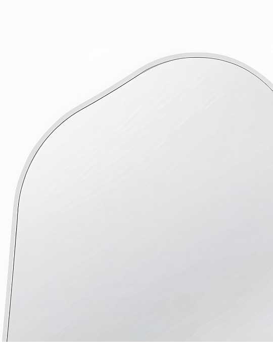 купить белое настенное зеркало "нора"