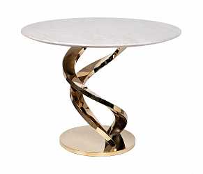 Стол обеденный White Emperador