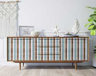 Комод Bruni с 3 ящиками и 2 дверками, print 1