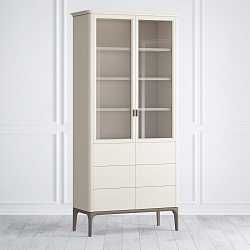 Шкаф книжный Primo узкий с 6 ящиками