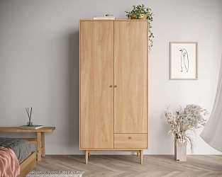 Шкаф двухстворчатый Bubble Solid