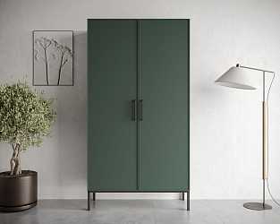 Шкаф двухдверный Nicole green