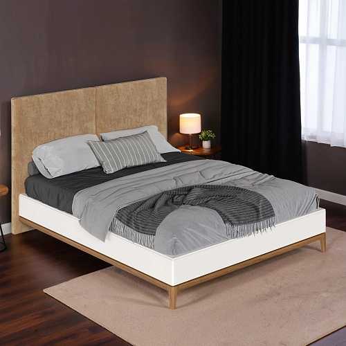 Кровать Bari с мягким изголовьем