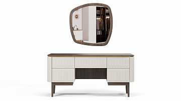 Туалетный столик "Неаполь" с зеркалом и пуфом