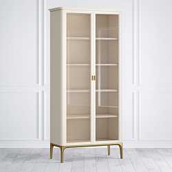 Шкаф книжный Primo gold узкий