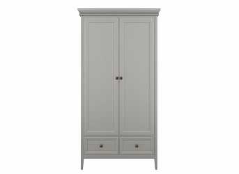 Шкаф 2-дверный Tesoro Grey