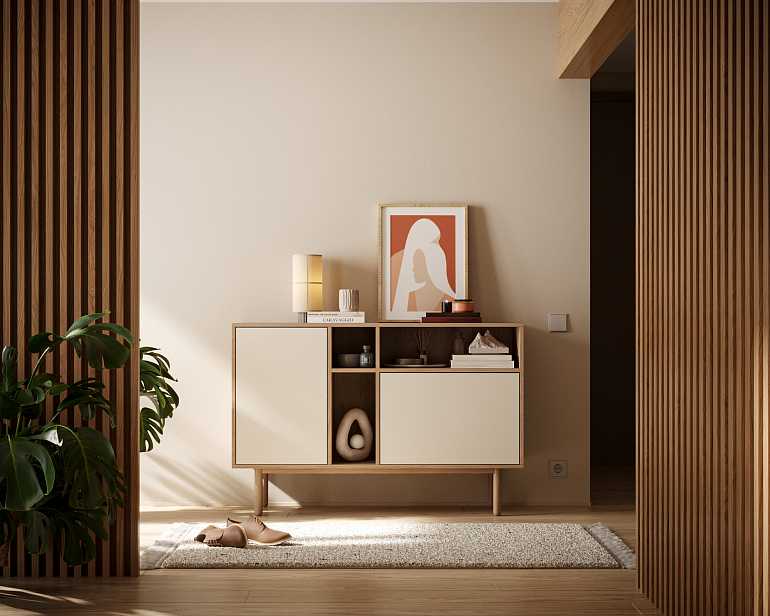 купить комод alice с дверками alc10