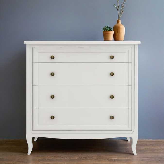 Комод Majessa White 4 ящика