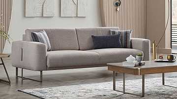 Диван трехместный Mirante beige