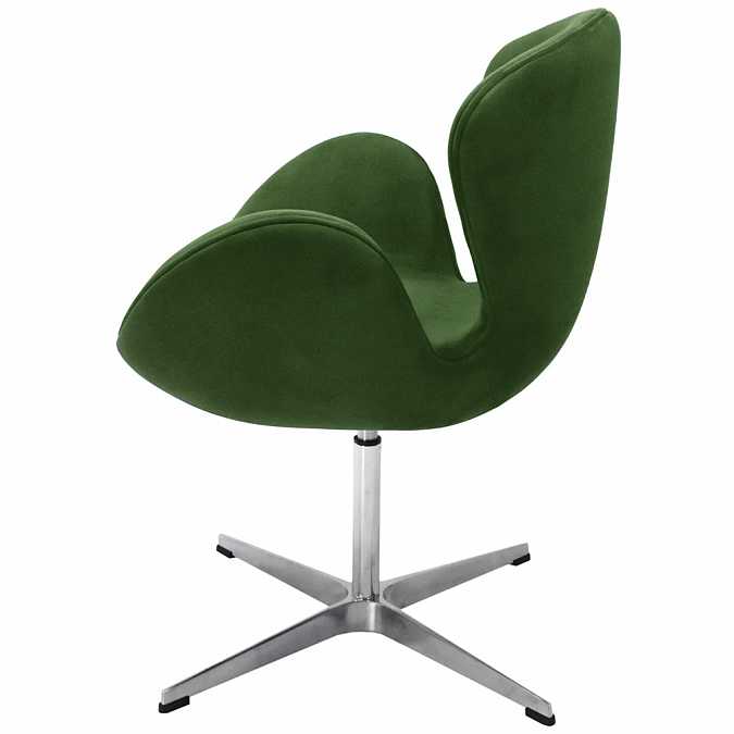 Кресло Swan зеленое