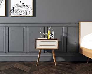 Тумба Bruni white с 2 ящиками