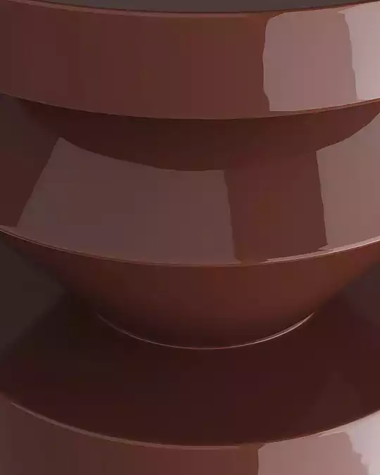 купить темно-красный приставной столик "сигет"