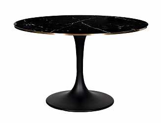 Стол обеденный с мраморным стеклом