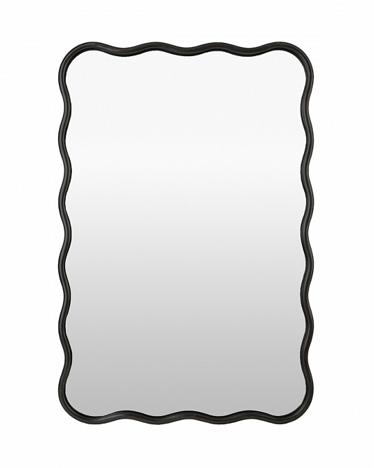 купить зеркало в чёрной раме "стаггер"
