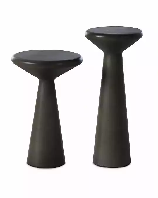 купить комплект черных приставных столиков "сомерсет"