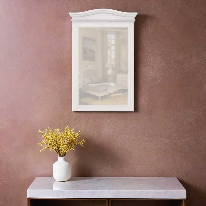 Зеркало настенное Majessa White