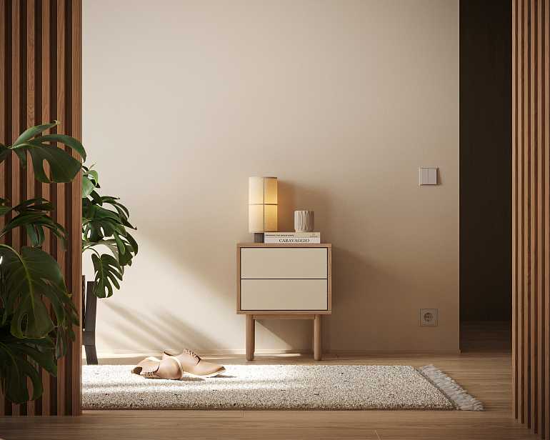 купить тумбочка alice с двумя ящиками