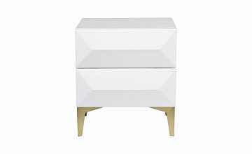Тумба прикроватная белая