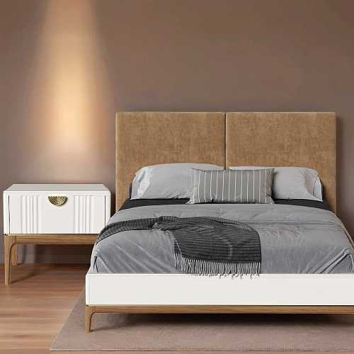 Кровать Bari с мягким изголовьем