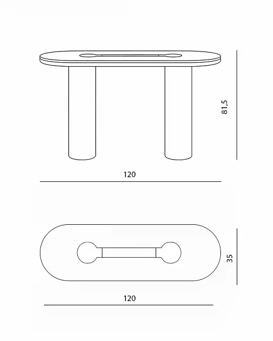 купить черная консоль "свэн"
