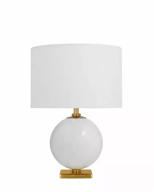 купить белая настольная лампа "иветт" малая