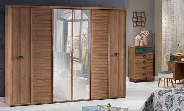 Шкаф шестидверный Vienza