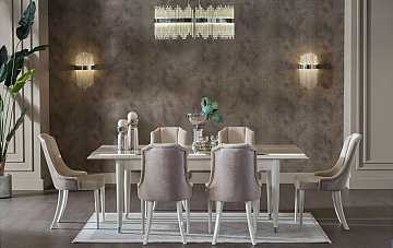 Стол раскладной Gravita ivory