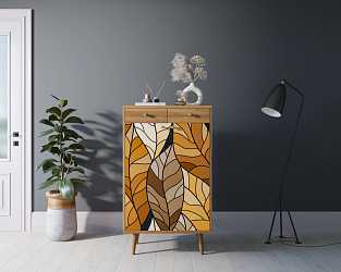 Комод высокий "Berber" BB46 (08 принт)