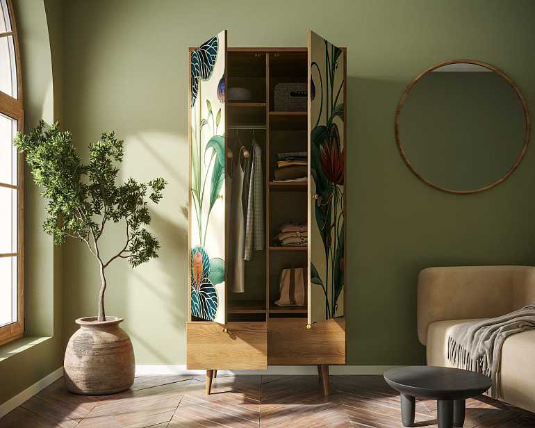 купить шкаф двухстворчатый "berber" (55 принт)