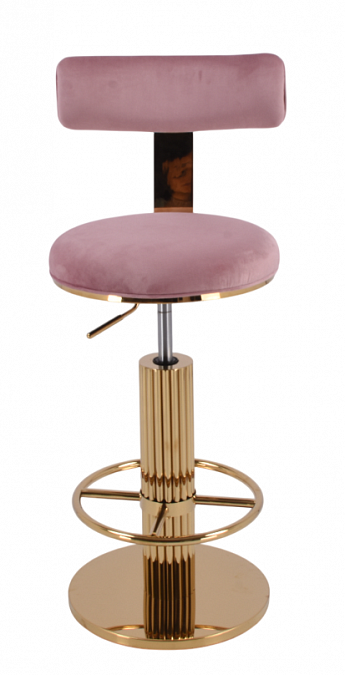 Стул барный Вивиан, пыльная роза
