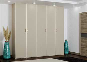 Шкаф 5-дверный Palmari с алюминиевым профилем P5640