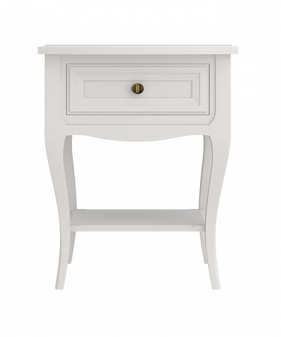 Тумба прикроватная Majessa White 1 ящик