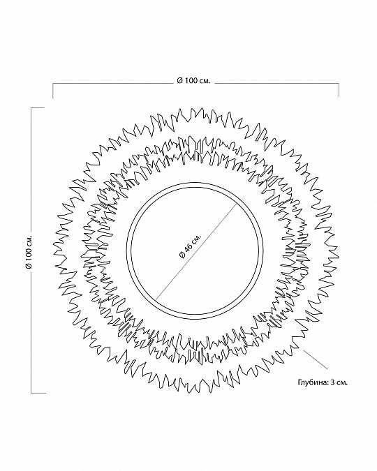 купить зеркало в раме "гренье"