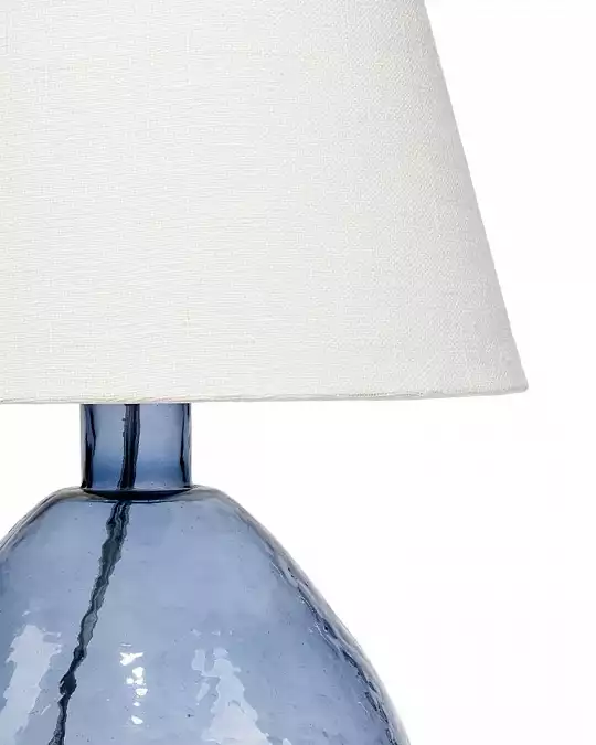 купить синяя настольная лампа "дэми"