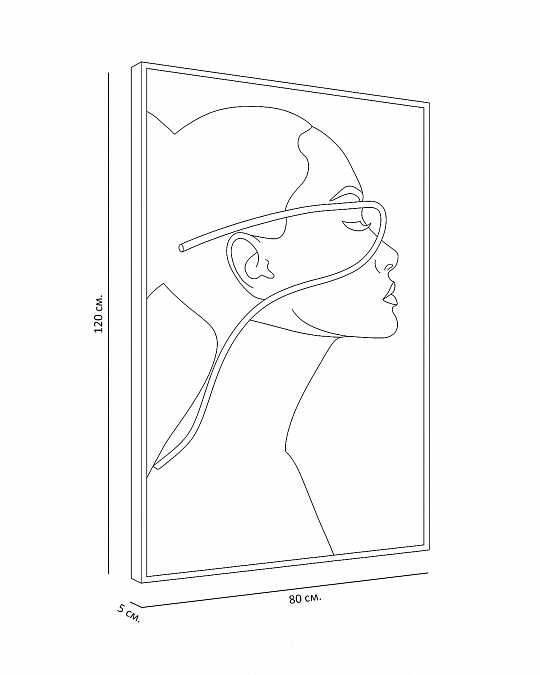 купить интерьерное панно "neon – ii"