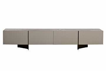 Тумба под ТВ с мраморной столешницей