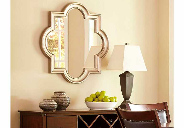 зеркало настенное wall decor a8010044 desma champagne