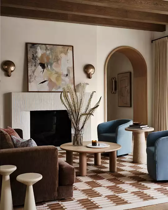 купить комплект белых приставных столиков "сомерсет"